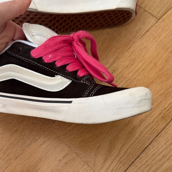 Vans Knu Skool Retro Color Brown/True White Sneakers - Picture 3 of 9